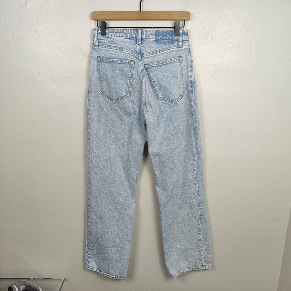 Abercrombie & Fitch Curve Love 90s Relaxed High Rise Jeans Womens 27 4 Preppy - Picture 7 of 11